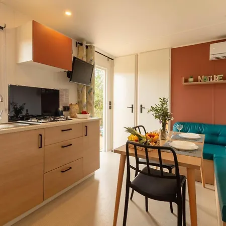Holiday home Le Cycas, Mobil-home Neuf Avec Sa Vue Degagee Sur Les Vignes Et La *