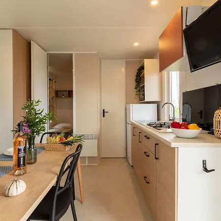 Holiday home Le Cycas, Mobil-home Neuf Avec Sa Vue Degagee Sur Les Vignes Et La Hyeres
