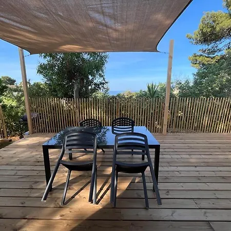 Le Cycas, Mobil-home Neuf Avec Sa Vue Degagee Sur Les Vignes Et La * Hyeres